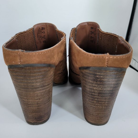 Carlos by Carlos Santana Hardyn Mules Brown Suede US Size 8M - Picture 5 of 8